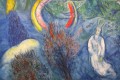 Moses und der brennende Dornbusch Zeitgenosse Marc Chagall